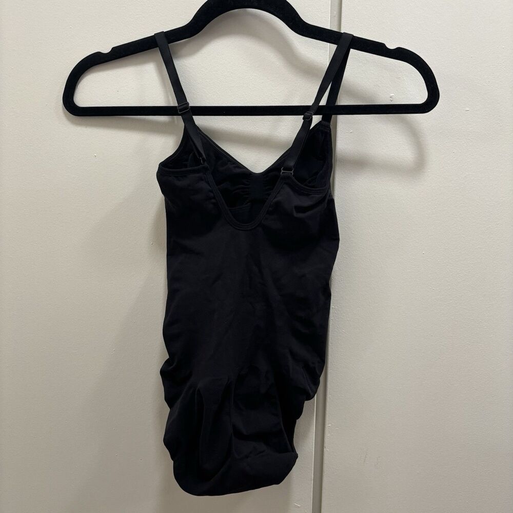 Skims Sz Large Black Seamless Sculpt Brief Bodysuit Shapewear Slimming - Picture 3 of 8